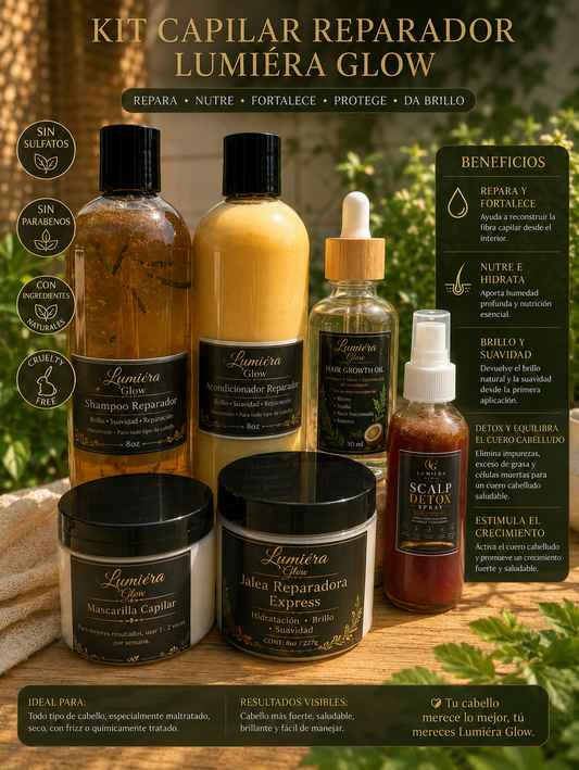 Lumiéra Glow Ultimate Hair Care Kit