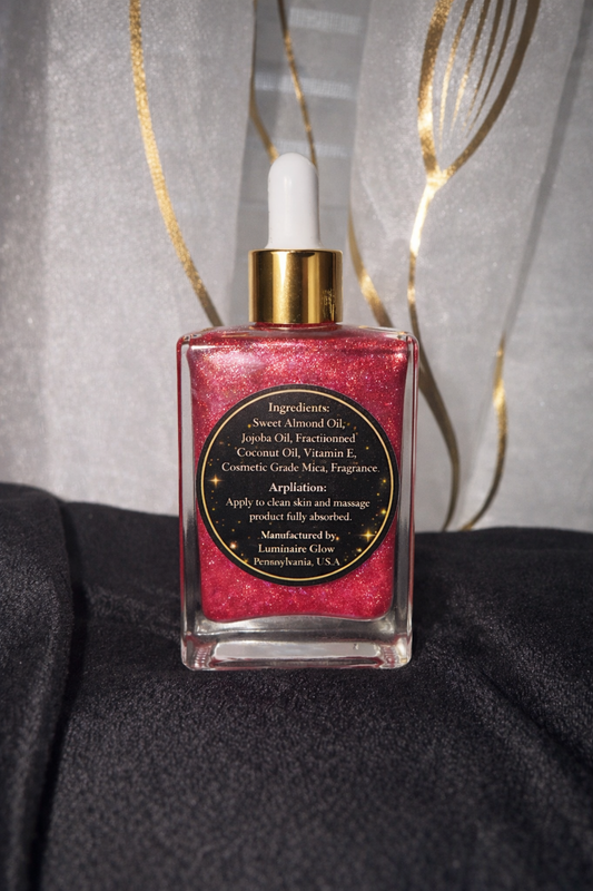 Body Glow Oil - Strawberry