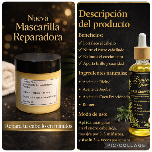 Duo - Mascarilla y Aceite 💆‍♀️