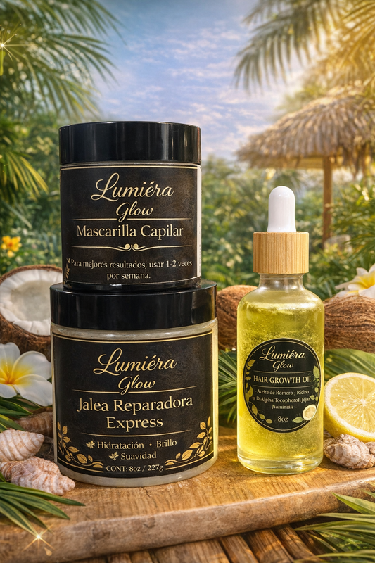 Trio - Mascarilla - Jalea y Aciete