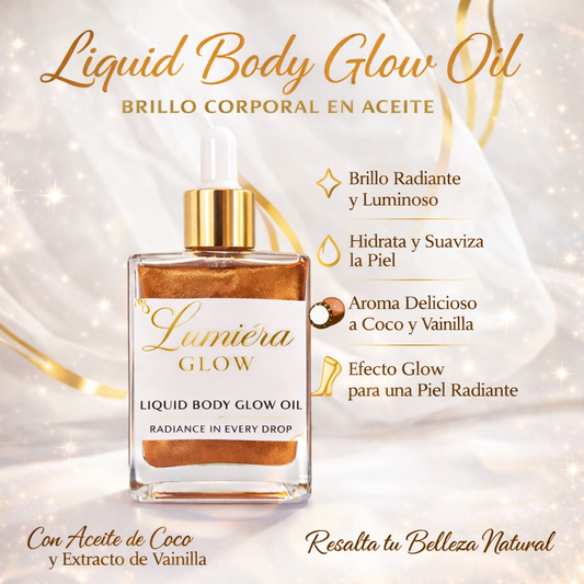 Body Glow Oil - Coconut & Vainilla